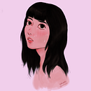 Broken - Ilustración digital (estilo tradicional). Un progetto di Disegno artistico, Disegno di ritratti, Disegno digitale e Illustrazione tradizionale di Adriana Diaz C. - 11.03.2021