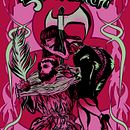 St. Valeentine card. Digital Illustration, and Traditional illustration project by Rhea Vasilissa - 02.14.2021