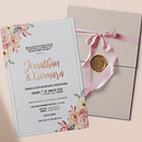 Invitaciones Xiomara. Design, and Traditional illustration project by Claudia Rivera - 03.11.2021