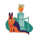 7 reasons to have a pet. Projekt z dziedziny Ilustracja w, dawnicza, Trad, c, jna ilustracja, Ilustracja c i frowa użytkownika Nina Gureeva - 11.03.2021