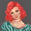 Mi Proyecto del curso: Retrato de personajes femeninos con Procreate. Un projet de Illustration traditionnelle, Illustration numérique , et Dessin numérique de Irasema Tane Vázquez Ortiz - 10.03.2021