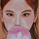 PROJETO 1 - Oil pastels. Projekt z dziedziny R, sunek realist i czn użytkownika Ana Talita - 11.03.2021