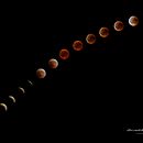Blood Moon Eclipse July 2018. Een project van Buitenfotografie van Lena Blonsky - 29.06.2018