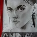 Retrato realista con lápiz de grafito . Membuat sketsa, Dan Gambar Pensil proyek oleh Diego Martin Lopez - 03.12.2021