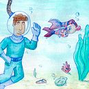 ilustraciones acuarelas. Un projet de Illustration traditionnelle de Martin Cacu Nuñez - 12.03.2021