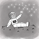 Luz de Luna. Un progetto di Illustrazione digitale di Sammie Pastor - 12.03.2021