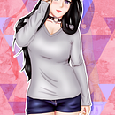 @VictoricaCos OC Fanart. Desenho digital projeto de Jhorman CC - 10.12.2020