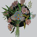 Bouquet of door flowers. Botanical Illustration project by Mario van Miert - 02.07.2021