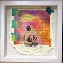 My project in Experimental Embroidery Techniques on Paper course. Bordado, e Papercraft projeto de Laura Villamil - 13.03.2021