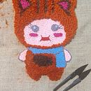 Nuevo proyecto!. Bordado projeto de Ponyo Ro - 13.03.2021