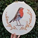 Mi Proyecto del curso: Pintar con hilo: técnicas de ilustración textil. Een project van Borduurwerk van camila_arcon - 13.03.2021