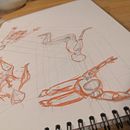 My project in Figure Drawing for Beginners course. Un progetto di Belle arti, Bozzetti, Disegno a matita, Disegno, Disegno realistico e Disegno anatomico di Katerina Klikova - 14.03.2021