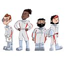Meu projeto do curso: Fábrica de personagens ilustrados Ein Projekt aus dem Bereich Traditionelle Illustration von Ana Accioli - 14.03.2021