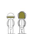 Daft Punk 20s. Un projet de Animation, Dessin , et Dessin numérique de João Gabriel - 14.03.2021