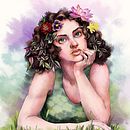 Il mio progetto del corso: Tecniche di illustrazione con acquerello digitale. Projekt z dziedziny Ilustracja c i frowa użytkownika nikiart_v - 14.03.2021