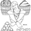 Coloring Illustration for a indigenous museum of Mexico. Children's Illustration project by carlosicardenas - 05.30.2020