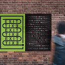 Blank Poster Works: EXIT. Un projet de Conception d'affiches, Design t , et pographique de Mehmet Ali Gorgu - 15.03.2021