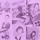 Proyectos para la #womenoftheartsweek 2021. Ilustração tradicional projeto de Lacoco Delgado - 05.03.2021