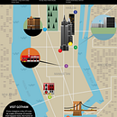 Mi proyecto en Introducción a la infografía: New York City Movie Map . % Alina X tarafından hazırlanan Poster Tasarımı, Grafik Tasarım, İnfografikler, Dijital İllüstras, on, Vektör İllüstras, Ve onu projesi - 03.09.2021