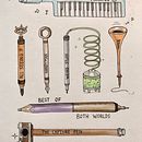 My project in The Art of Sketching: Transform Your Doodles into Art course. Un proyecto de Dibujo, Ilustración tradicional e Ilustración con tinta de Emma Niemans - 16.03.2021