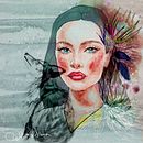 Mon projet du cours : Portrait illustré à l’aquarelle Ein Projekt aus dem Bereich Aquarellmalerei, Porträtzeichnung, Digitale Zeichnung und Realistische Zeichnung von Florence Salvati - 16.03.2021