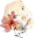 Mi Proyecto del curso: Retrato ilustrado en acuarela. Un progetto di Illustrazione tradizionale, Belle arti, Pittura, Disegno, Pittura ad acquerello, Disegno di ritratti e Disegno artistico di Naxara - 16.03.2021