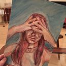 Mi Proyecto del curso: Retrato artístico en acuarela. Pintura em aquarela projeto de Carlos Alberto Cardozo Vargas - 16.03.2021