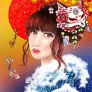 Mon projet du cours : Portraits numériques de style onirique avec Photoshop. Projekt z dziedziny Ilustracja c i frowa użytkownika Julie Piette Hubert - 16.03.2021