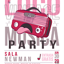 Cartel fiesta. Un progetto di Design e Illustrazione tradizionale di Lourdes Pérez - 16.03.2021