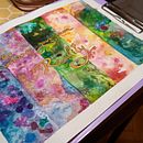 My project in Modern Watercolor Techniques course . Pictură în acuarelă de Katarína Kubečkova - 03.16.2021