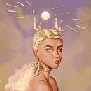 Mi Proyecto del curso: Retratos digitales de fantasía con Photoshop . % Favian Carrasco tarafından hazırlanan Geleneksel illüstras, on, Çizim, Dijital İllüstras, on, Portre Çizimi, Dijital Çizim, Dijital Bo, Ve ama projesi - 05.27.2021