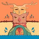 Mi Proyecto del curso: Técnicas y estilos de ilustración con Procreate. Un projet de Design , Illustration traditionnelle , et Aquarelle de michaelperez798 - 17.03.2021