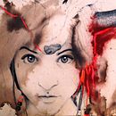 A través de las sombras . Desen în creion, Desen artistic, Desen de portret & Ilustrație cu cerneală de Branigand Herrera Ordoñez - 03.17.2021