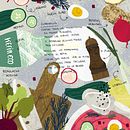 SOPA DE REMOLACHA. Graphic Design, and Traditional illustration project by Anna Girona - 03.17.2021