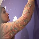 Corner Miz. Intervención mural para Made in Zaragoza y Ayuntamiento de Zaragoza. Un projet de Art urbain, Illustration traditionnelle, Peinture acr , et lique de Beatriz Entralgo - 08.02.2019