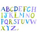 Watercolour Calligraphy. Lettering, T, pograph, T, pograph, Design, Watercolor Painting, and Calligraph project by Beckie Clarke - 03.18.2021
