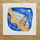 Small Worlds - Watercolor Project. Projekt z dziedziny Malarstwo akr, lowe,  R, sunek, Trad, c, jna ilustracja,  Malarstwo i Malowanie akwarelą użytkownika Sasha Ozkan - 18.03.2021