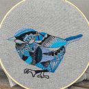Mi Proyecto del curso: Técnicas de bordado: ilustrando con hilo y aguja. Embroider project by Catalina Benavente Larrain - 03.18.2021