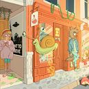 Ejercicio composición . Un projet de Illustration traditionnelle de Joana Padilla - 18.03.2021