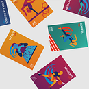 Identidade visual - Centro Poliesportivo de Americana. Un projet de Br, ing et identité, Design graphique et Illustration vectorielle de Letícia Canova - 10.06.2018