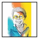 My project in Illustrated Portraits with Procreate course. Een project van Digitale illustratie van Юна Рогозинская - 15.03.2021