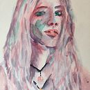 My project in Artistic Portrait with Watercolors course. Un progetto di Pittura ad acquerello di russ_wren - 19.03.2021