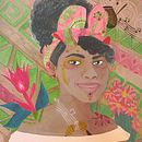 Afrodescendientes. Un proyecto de Ilustración digital y Pintura a la acuarela de Maria Cristina Rodriguez del Valle - 21.01.2021