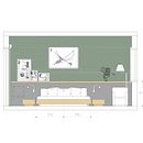 Bedroom Interior Design. Interior Design project by Marina Loeb - 02.20.2021