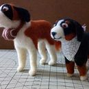 Bernard and Bernese: Needle Felting Animal Creation course. Art To, s, To, Design, Arts, Crafts, Character Animation, and Character Design project by Edson Mito - 03.20.2021