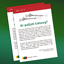 Know your country. Consultoria criativa, e Criatividade projeto de Kristina Vaznonyte - 20.03.2021