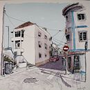 Recantos improváveis - Ericeira. Un proyecto de Dibujo artístico e Ilustración arquitectónica de António Procópio - 21.03.2021