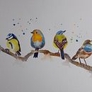 My project in Artistic Watercolor Techniques for Illustrating Birds course. Un proyecto de Pintura y Pintura a la acuarela de cindyververs - 21.03.2021