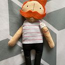 Quincy, my first soft toy creation . % Laura tarafından hazırlanan Sanat O, uncakları, O, Ve uncak Tasarımı projesi - 03.21.2021