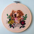 Mi Proyecto Needle painting: Mi Emma. Een project van Borduurwerk van masalladelasnubes - 22.03.2021